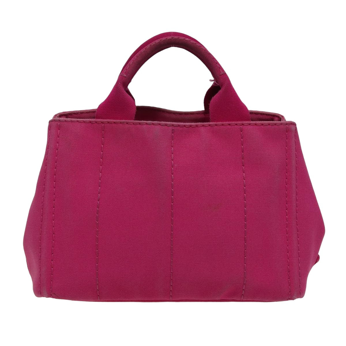 Luxury PradaCanapa PM Hand Bag Canvas Pink 78227