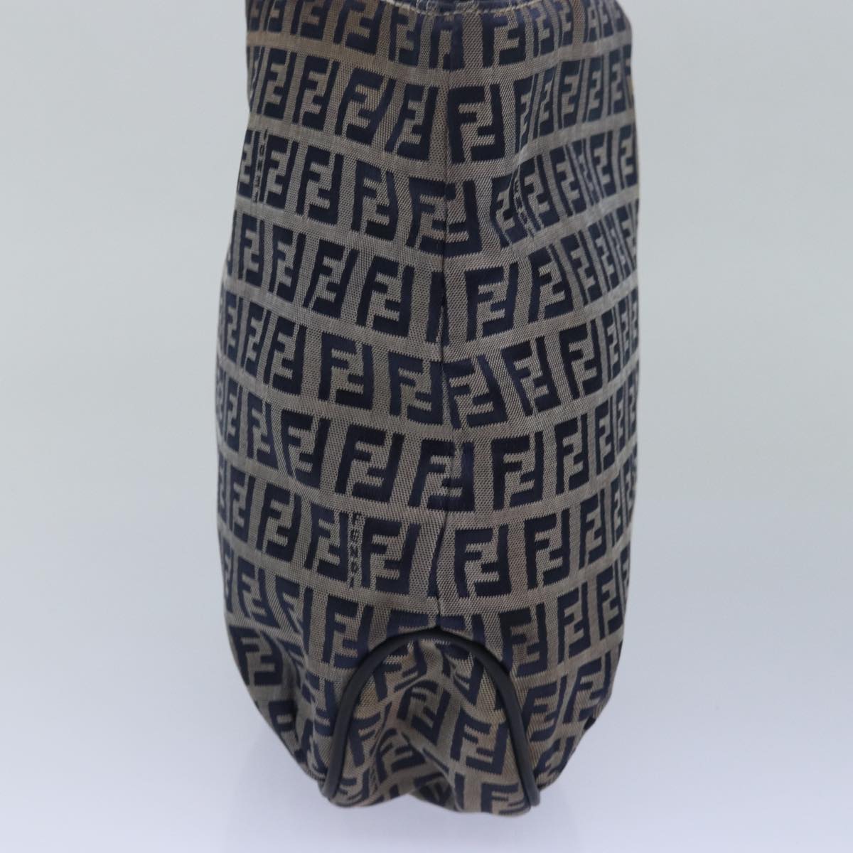 Luxury Fendi Zucchino Canvas Hand Bag Navy78277