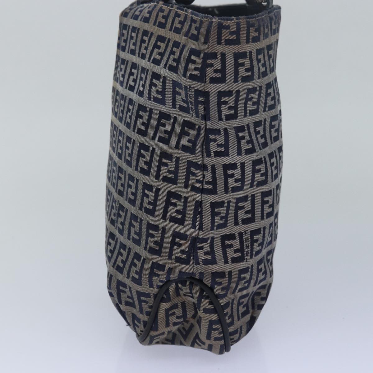 Luxury Fendi Zucchino Canvas Hand Bag Navy78277