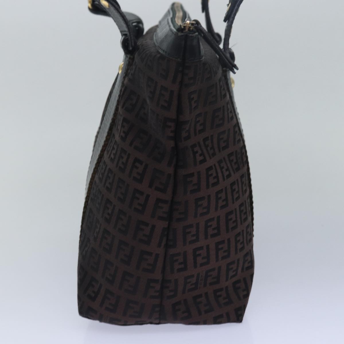 Luxury Fendi Zucca Canvas Tote Bag Brown Black78278