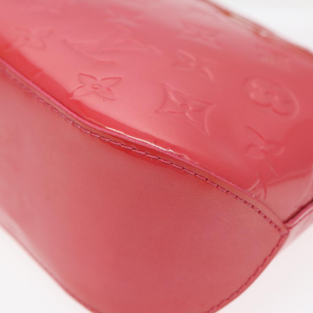 LOUIS VUITTON Monogram Vernis Minna Street Bag Pink Fran Boise M9146F 78353