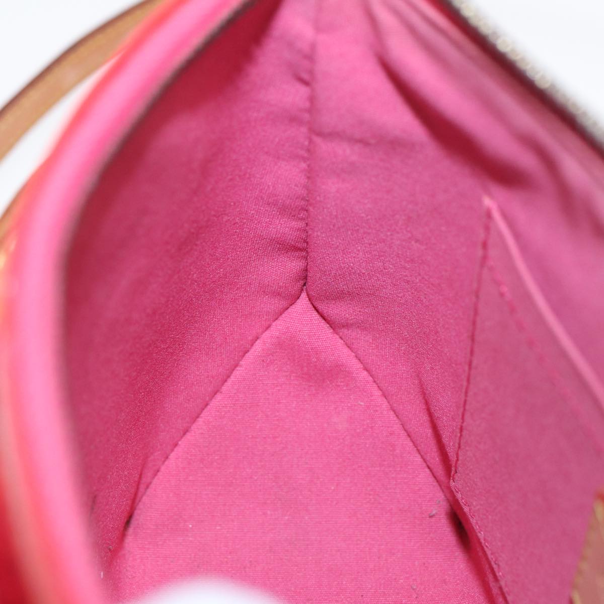 LOUIS VUITTON Monogram Vernis Minna Street Bag Pink Fran Boise M9146F 78353