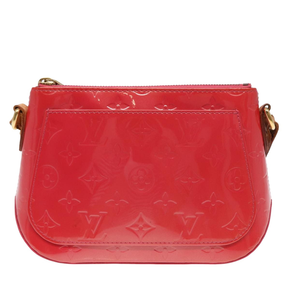 LOUIS VUITTON Monogram Vernis Minna Street Bag Pink Fran Boise M9146F 78353