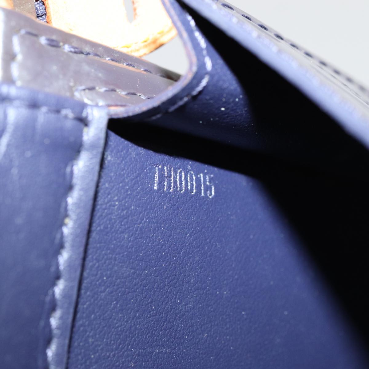 LOUIS VUITTON Monogram Vernis Motto Accessory Pouch Andigo LV 78355