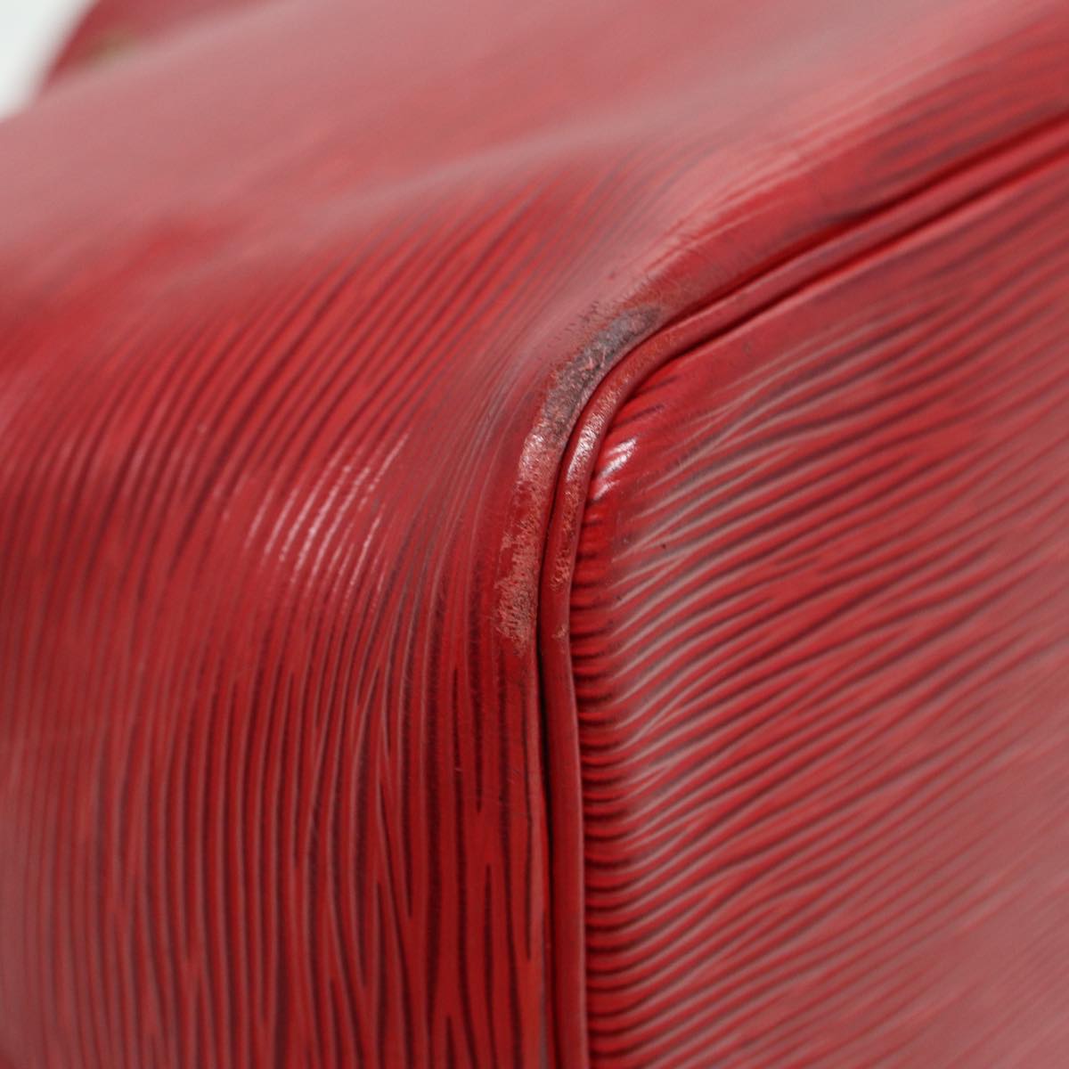 LOUIS VUITTON Epi Petit Noe Shoulder Bag Red M44107 LV 78363