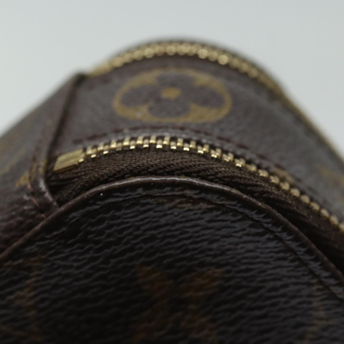 LOUIS VUITTON Monogram Trousse Brush PM Cosmetic Pouch M47510 LV 78379