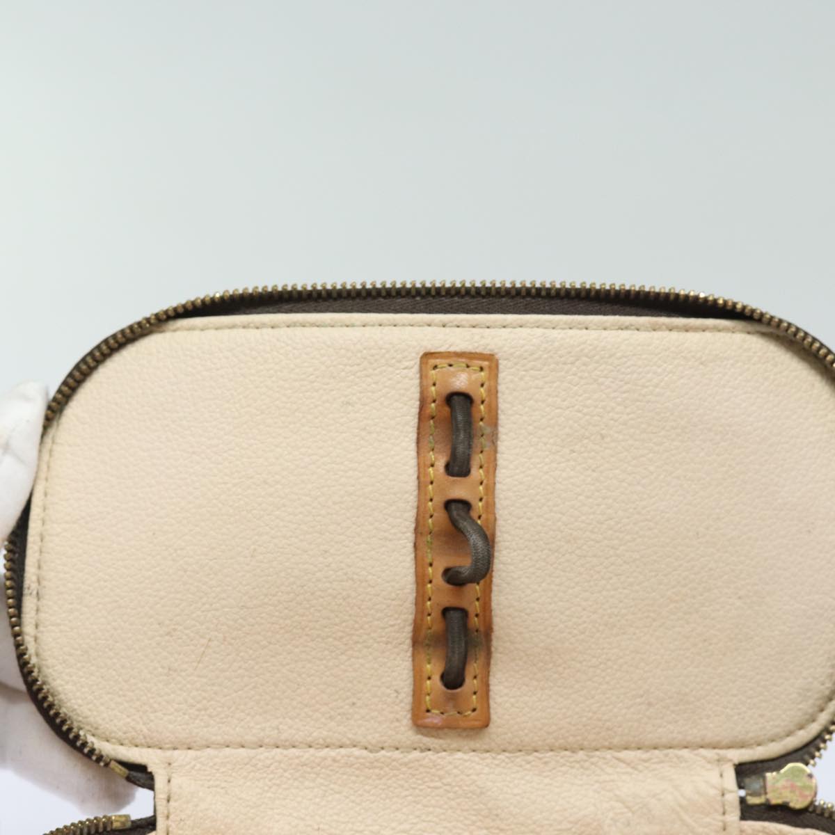 LOUIS VUITTON Monogram Trousse Brush PM Cosmetic Pouch M47510 LV 78379