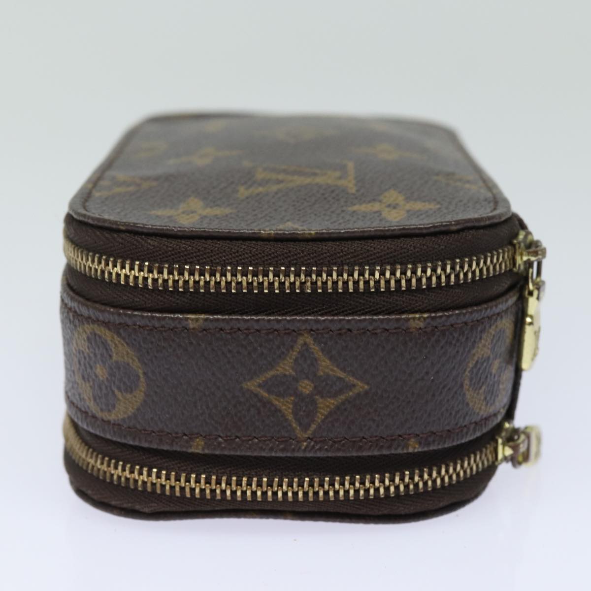 LOUIS VUITTON Monogram Trousse Brush PM Cosmetic Pouch M47510 LV 78379