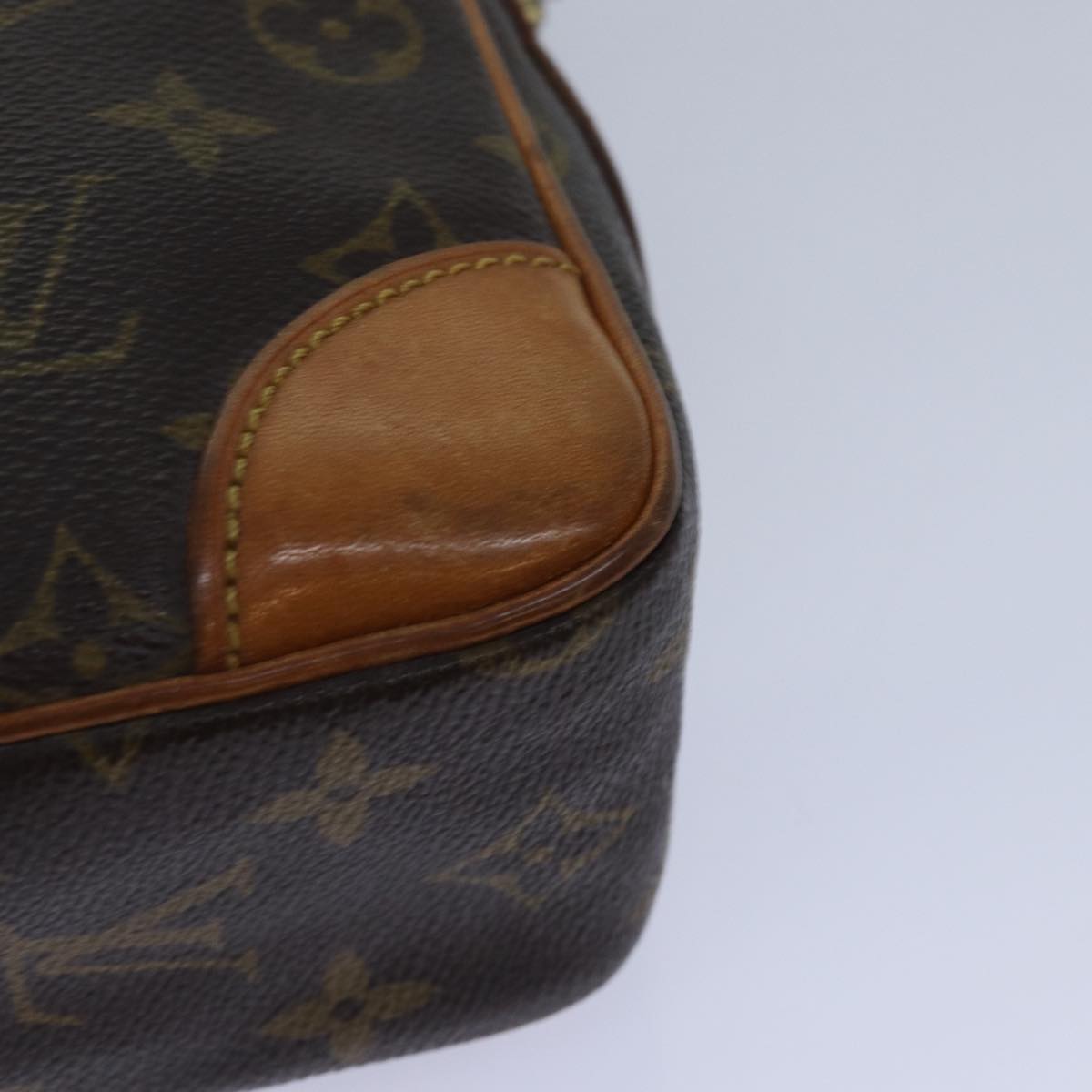 LOUIS VUITTON Monogram Compiegne 28 Clutch Bag M51845 LV 78388