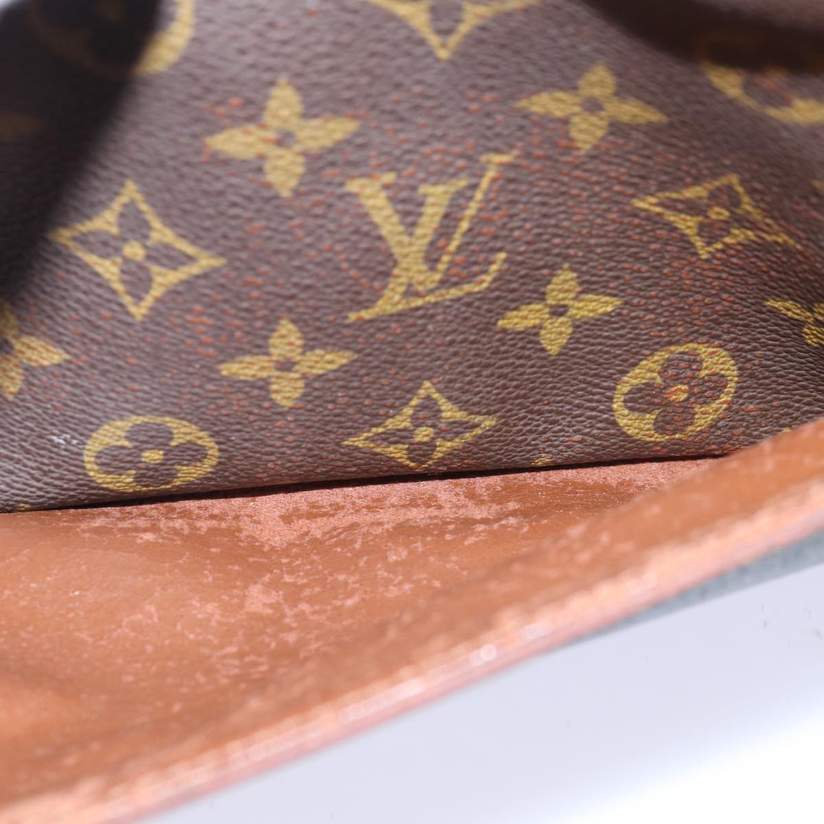 LOUIS VUITTON Monogram Compiegne 28 Clutch Bag M51845 LV 78388