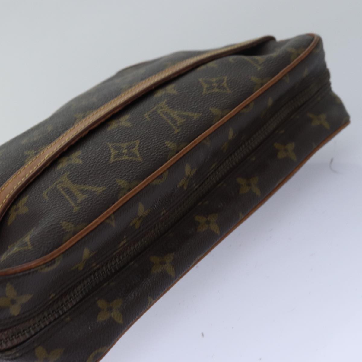 LOUIS VUITTON Monogram Compiegne 28 Clutch Bag M51845 LV 78388