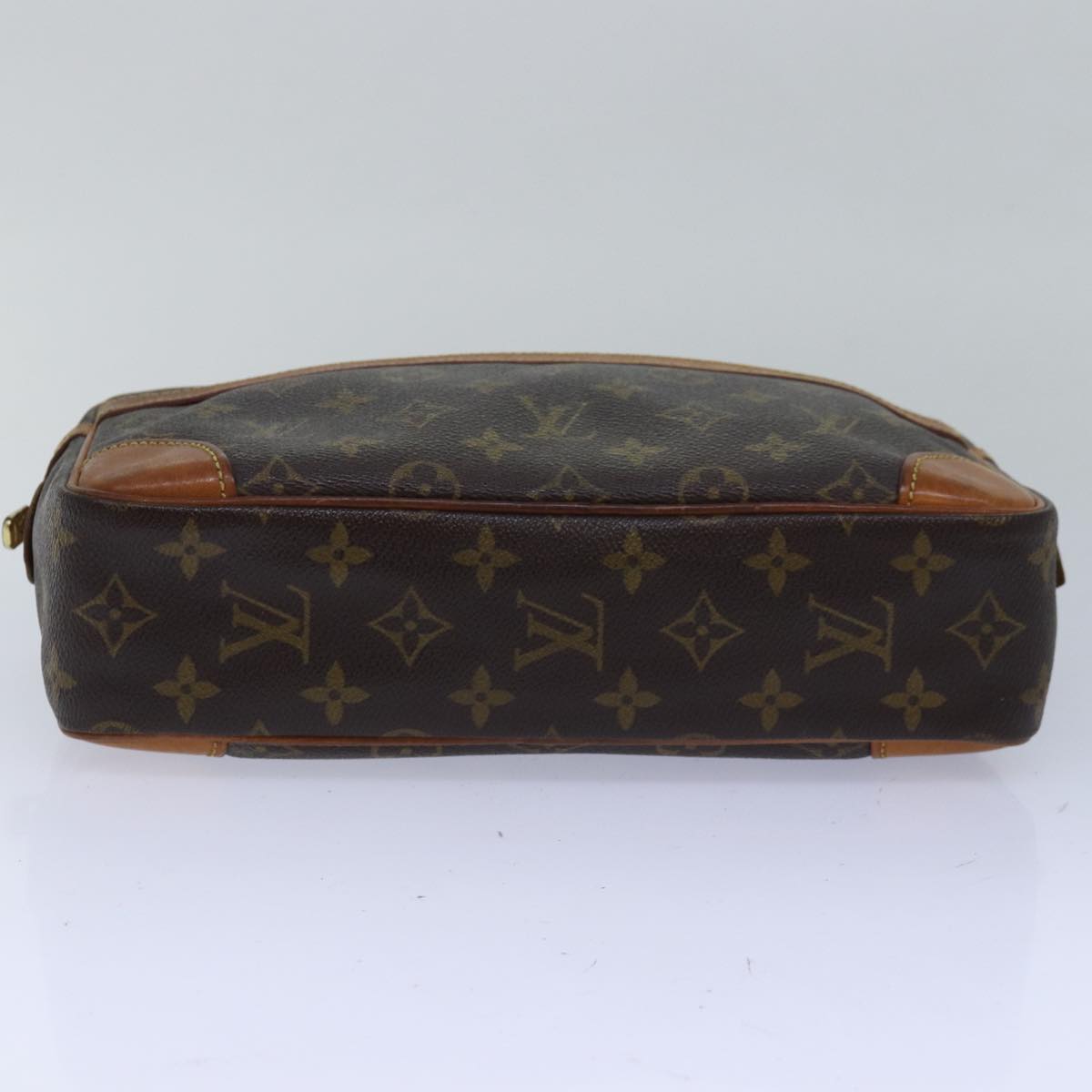 LOUIS VUITTON Monogram Compiegne 28 Clutch Bag M51845 LV 78388
