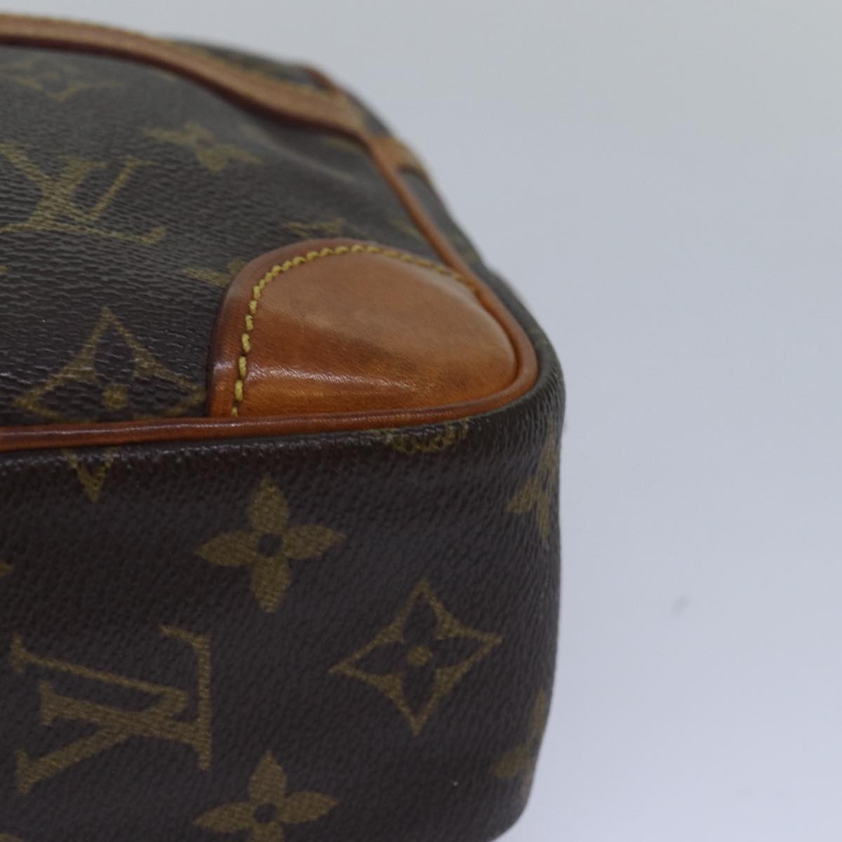 LOUIS VUITTON Monogram Compiegne 28 Clutch Bag M51845 LV 78388