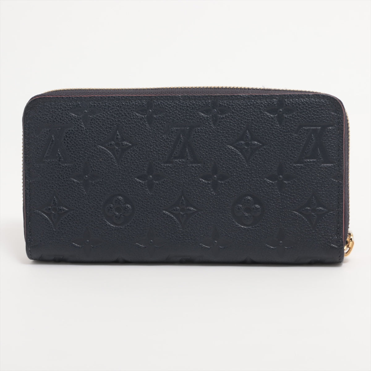 Louis Vuitton Implant  Wallet M62121 Marine Round Zip Wallet