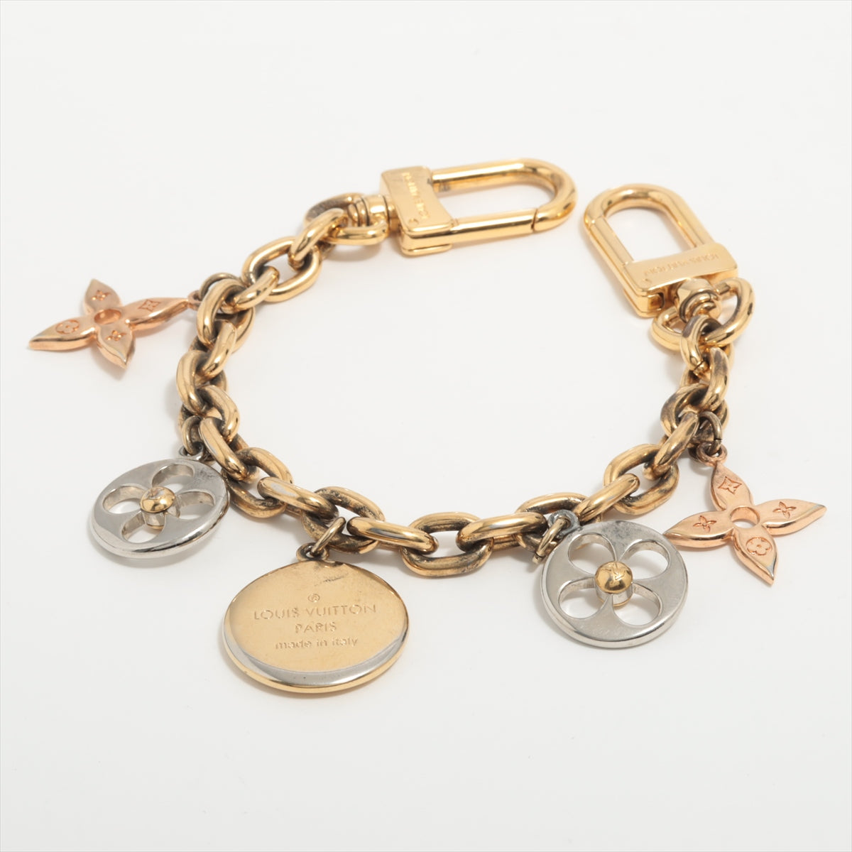 Louis Vuitton M01001 Vision Sack Chain Nanograms BY4212 Charm GP Gold