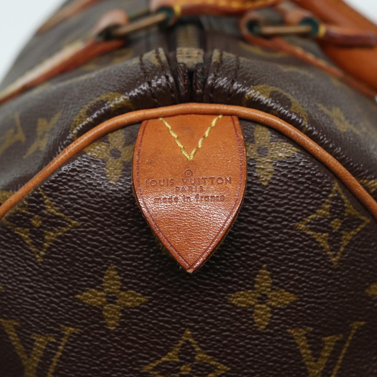 LOUIS VUITTON Monogram Speedy 30 Hand Bag Vintage M41526 LV 78412