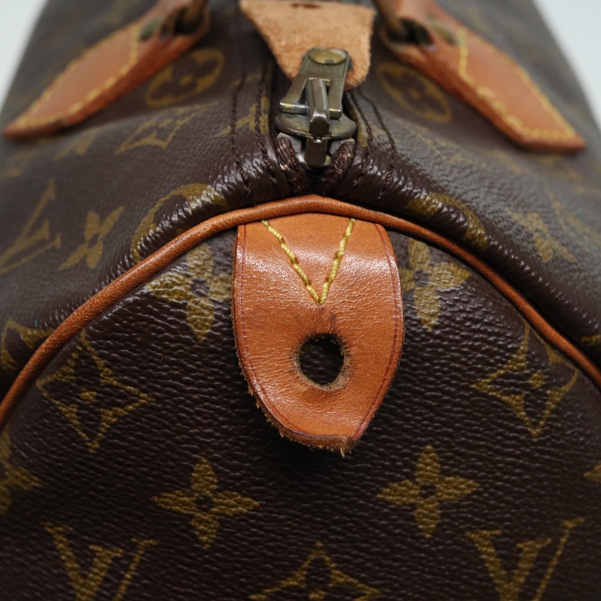 LOUIS VUITTON Monogram Speedy 30 Hand Bag Vintage M41526 LV 78412
