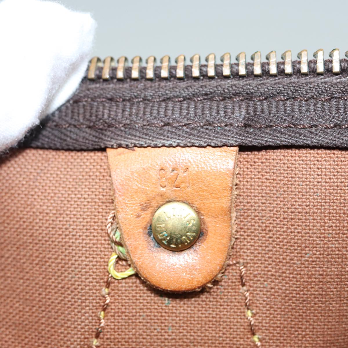 LOUIS VUITTON Monogram Speedy 30 Hand Bag Vintage M41526 LV 78412