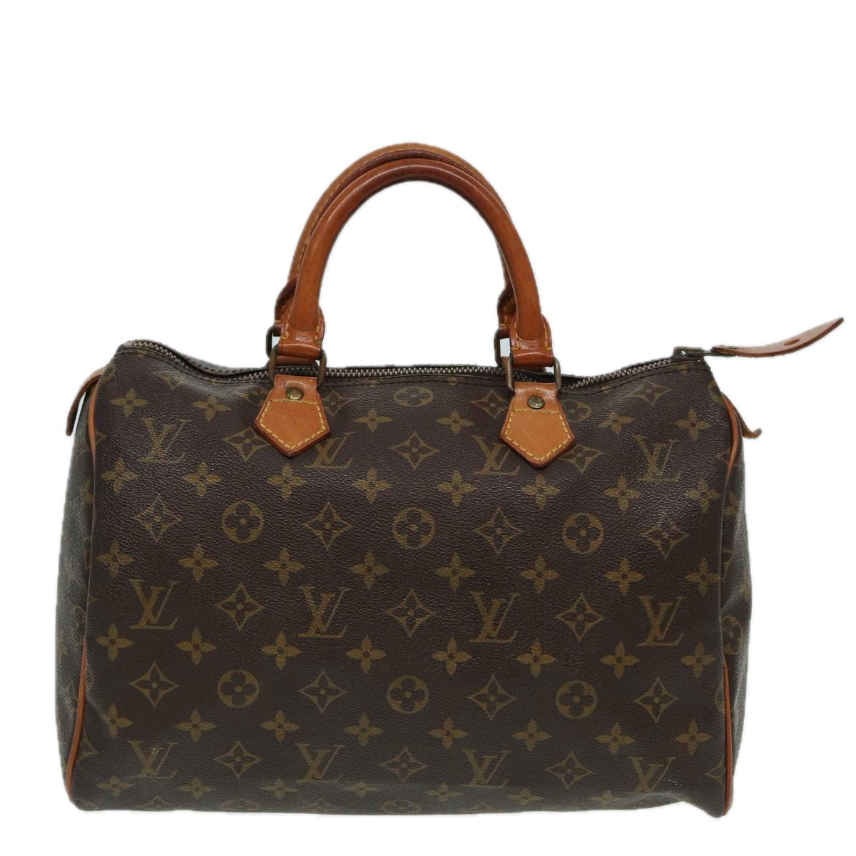 LOUIS VUITTON Monogram Speedy 30 Hand Bag Vintage M41526 LV 78412