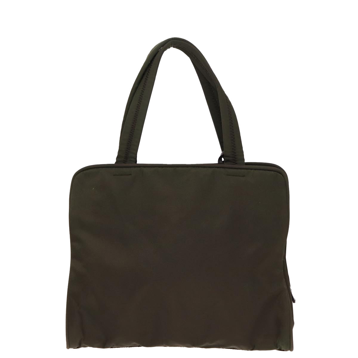 Luxury PradaHand Bag Nylon Khaki 78419