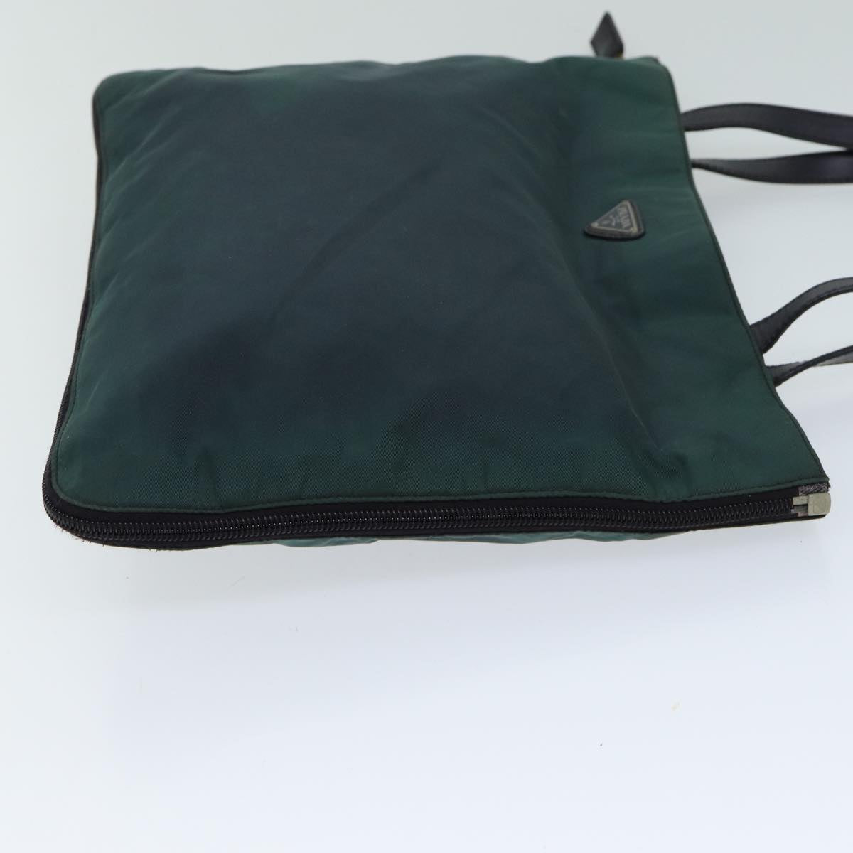 Luxury PradaShoulder Bag Nylon Khaki 78482