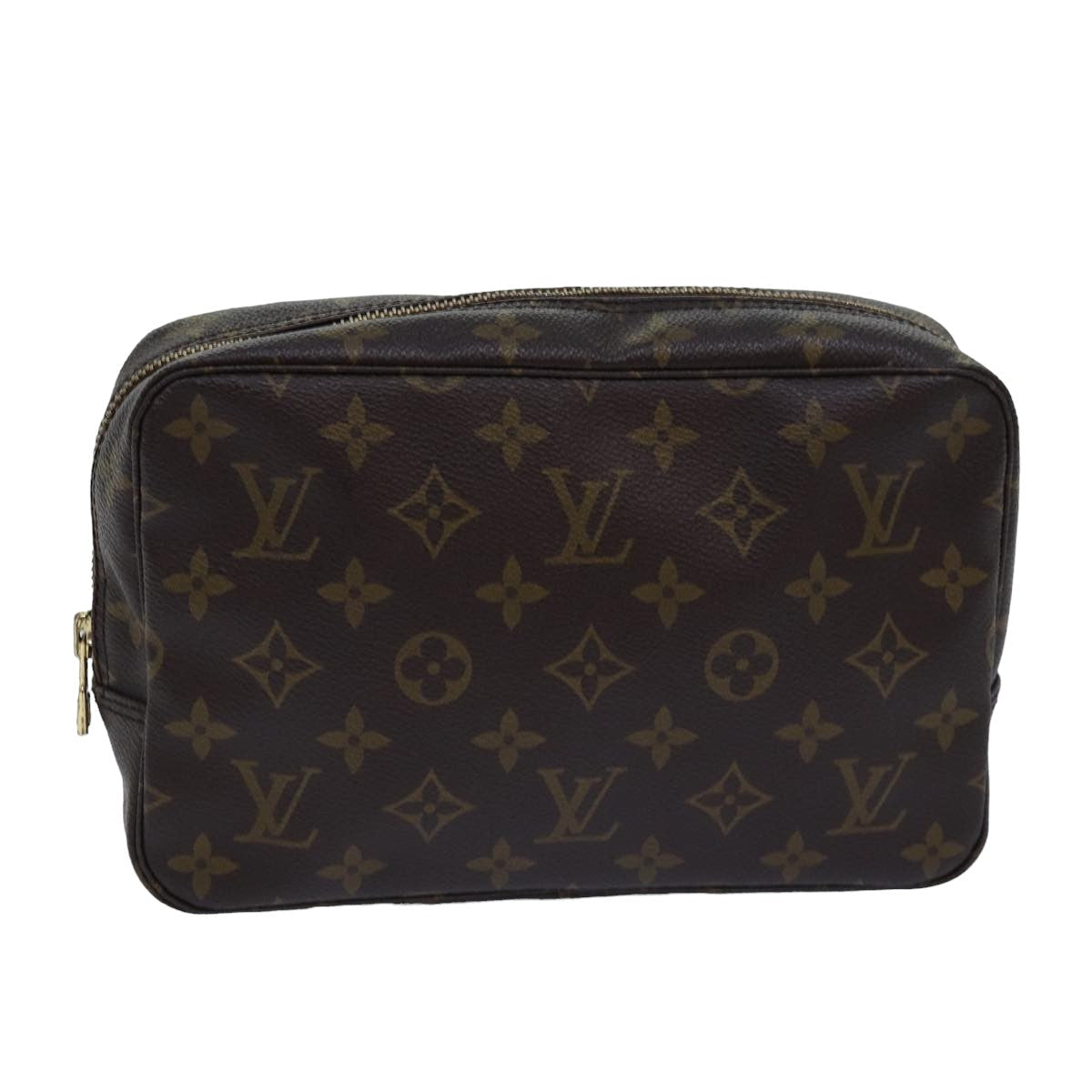 LOUIS VUITTON Monogram Trousse Toilette 23 Clutch Bag M47524 LV 78495