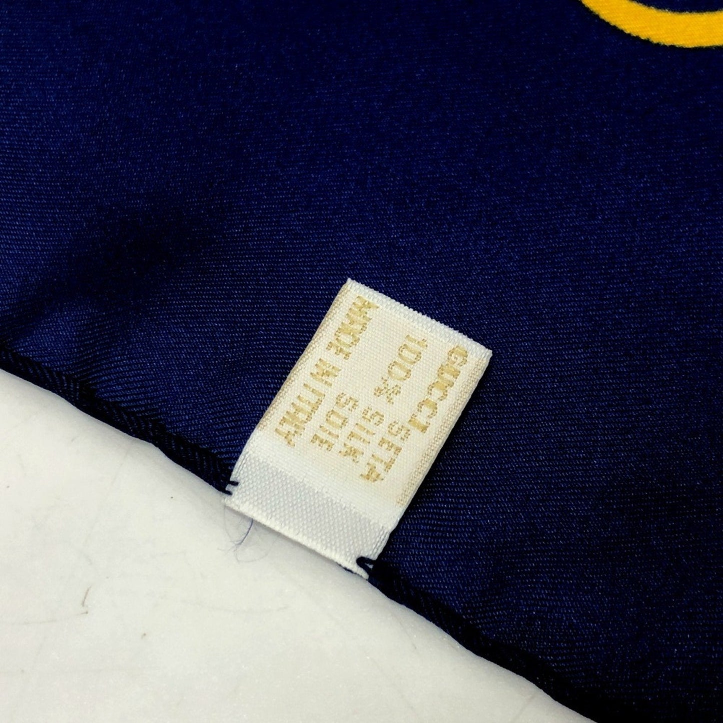 Gucci blue  Silk Scarf