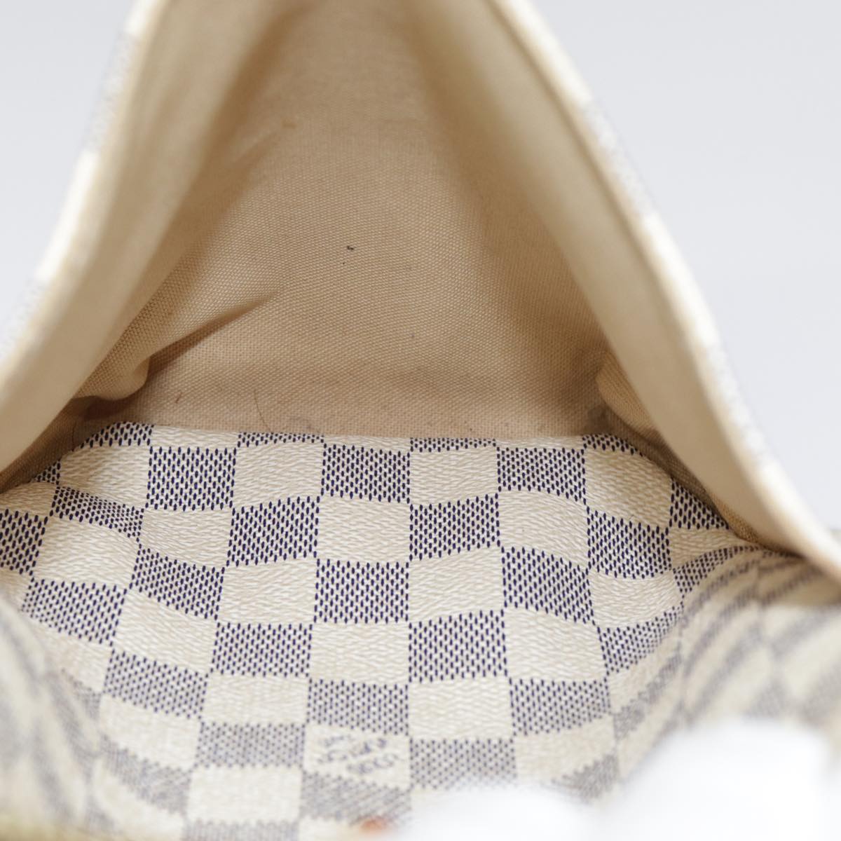 LOUIS VUITTON Damier Azur Totally PM Tote Bag N41280 LV 78566