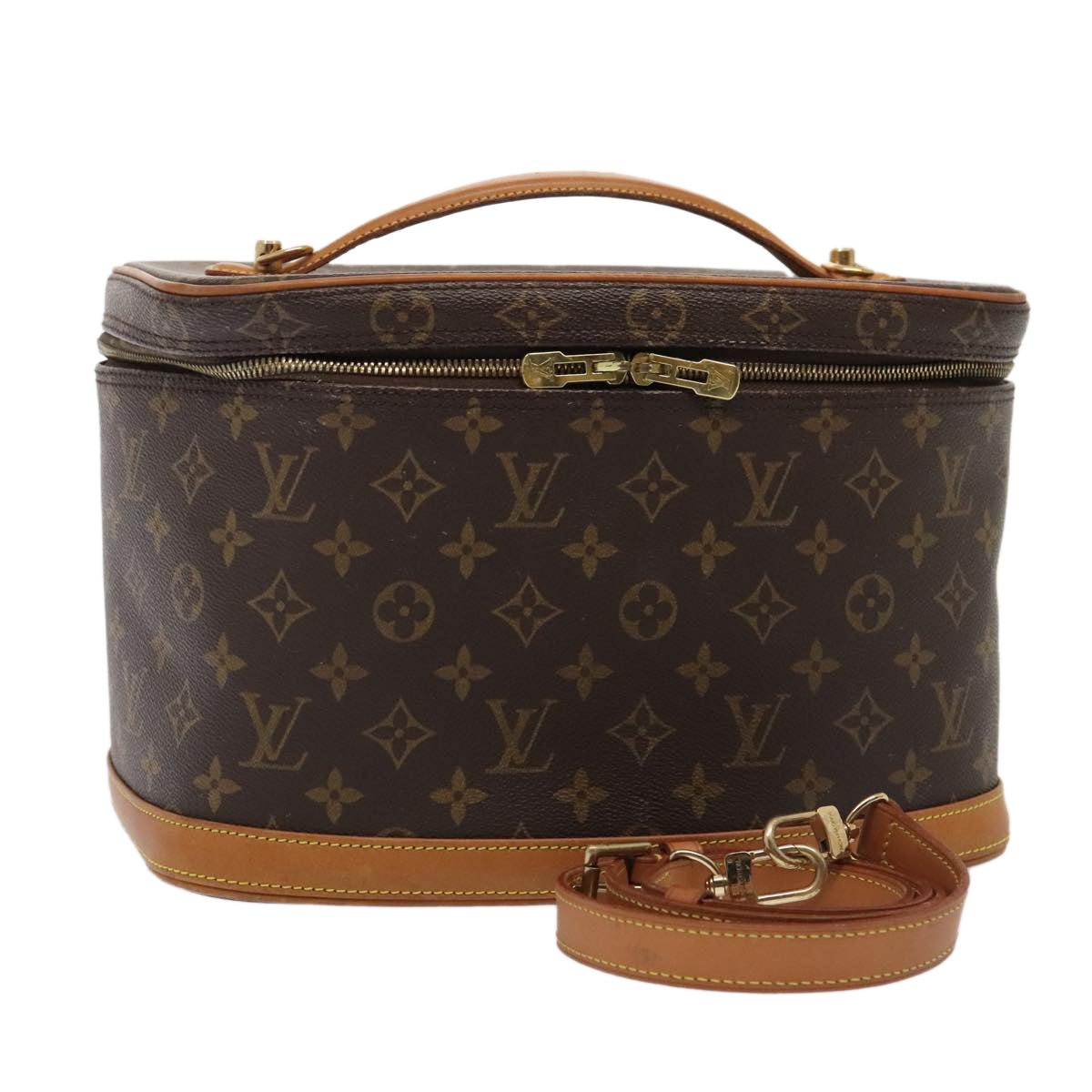 LOUIS VUITTON Monogram Nice Hand Bag M47280 LV 78570