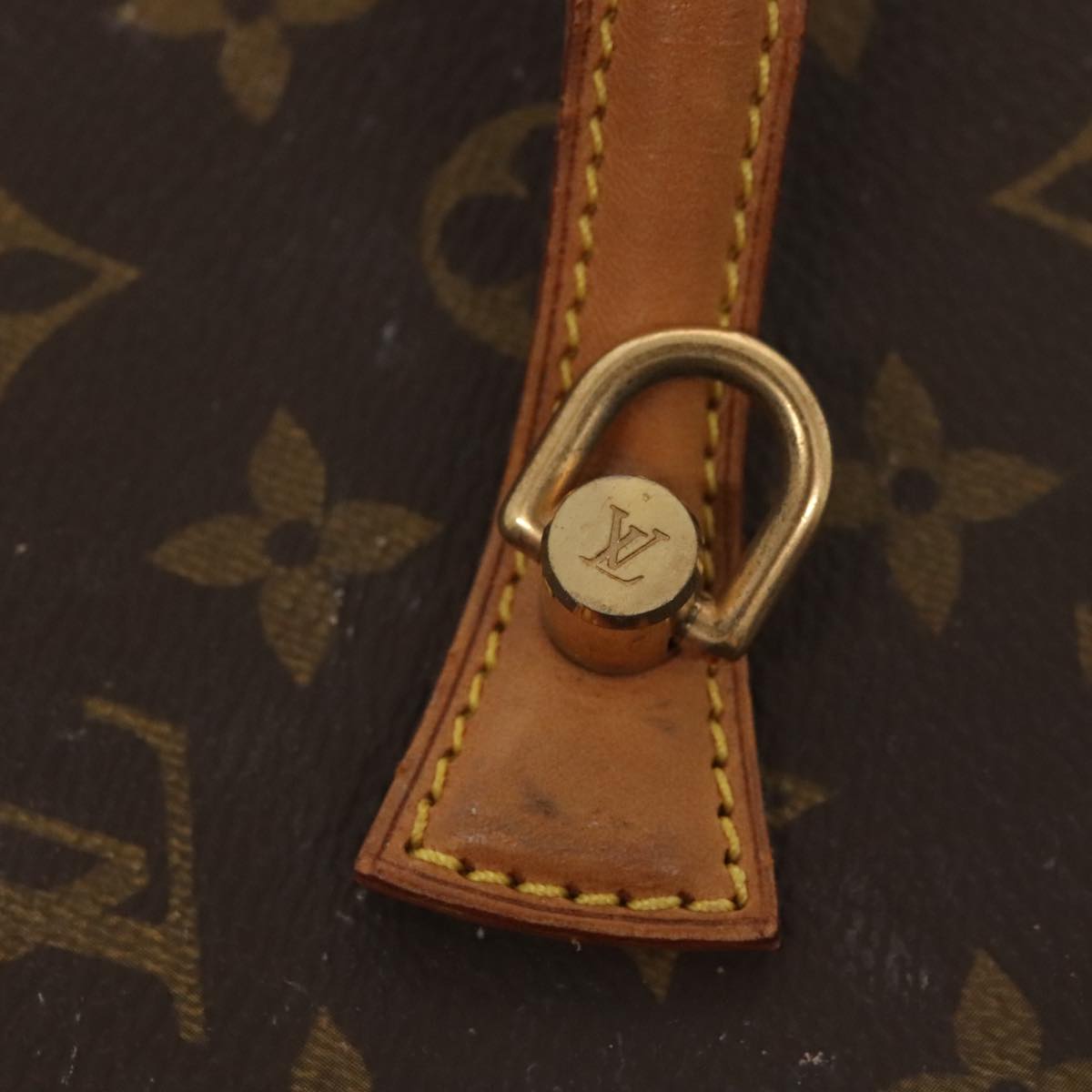 LOUIS VUITTON Monogram Nice Hand Bag M47280 LV 78570