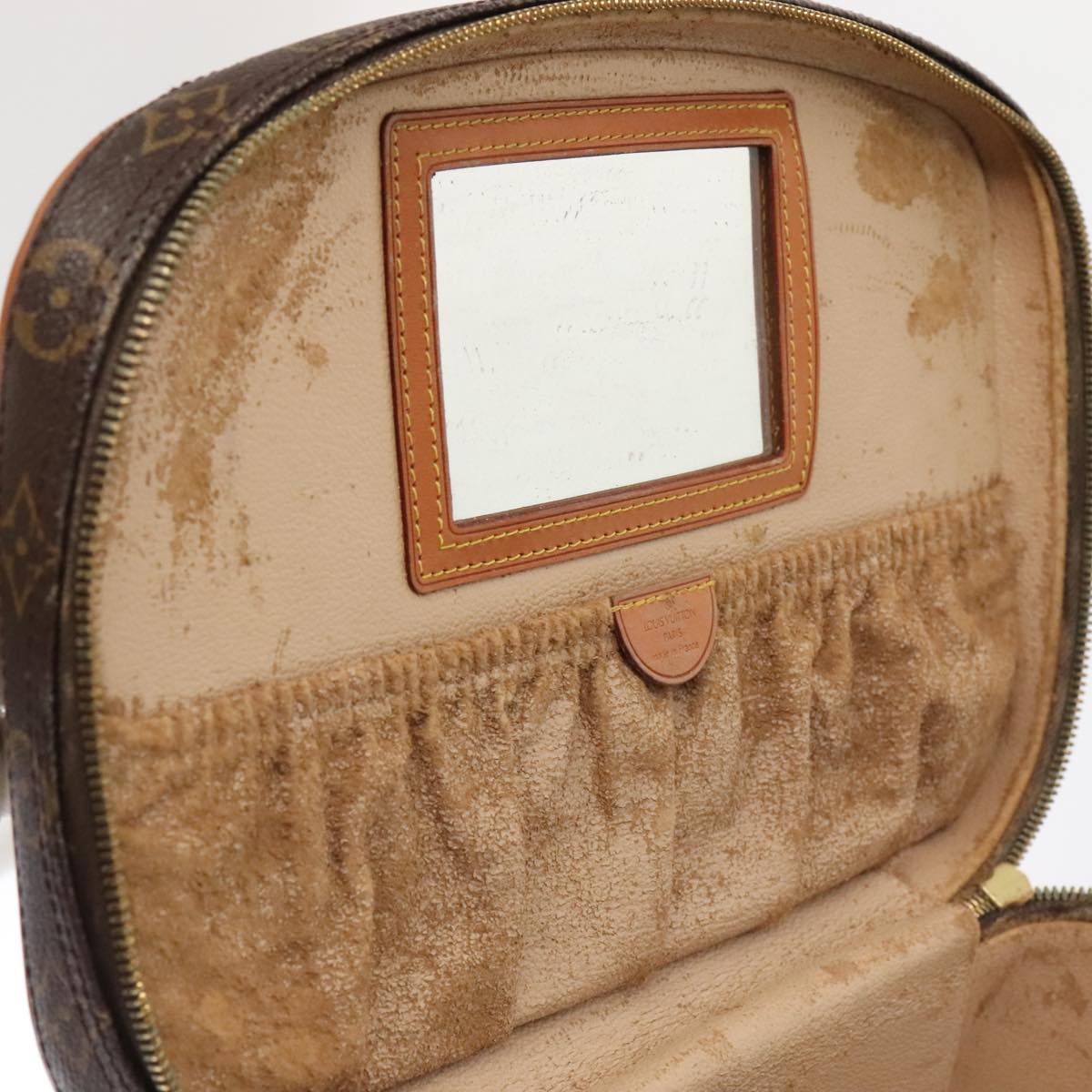 LOUIS VUITTON Monogram Nice Hand Bag M47280 LV 78570