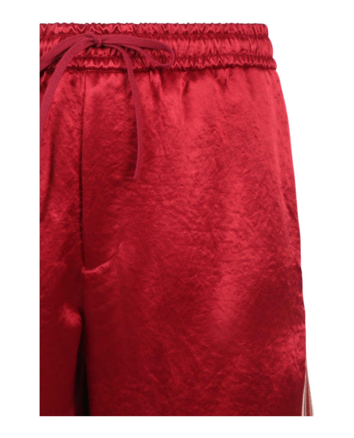 Gucci Striped Silk Bermuda Shorts