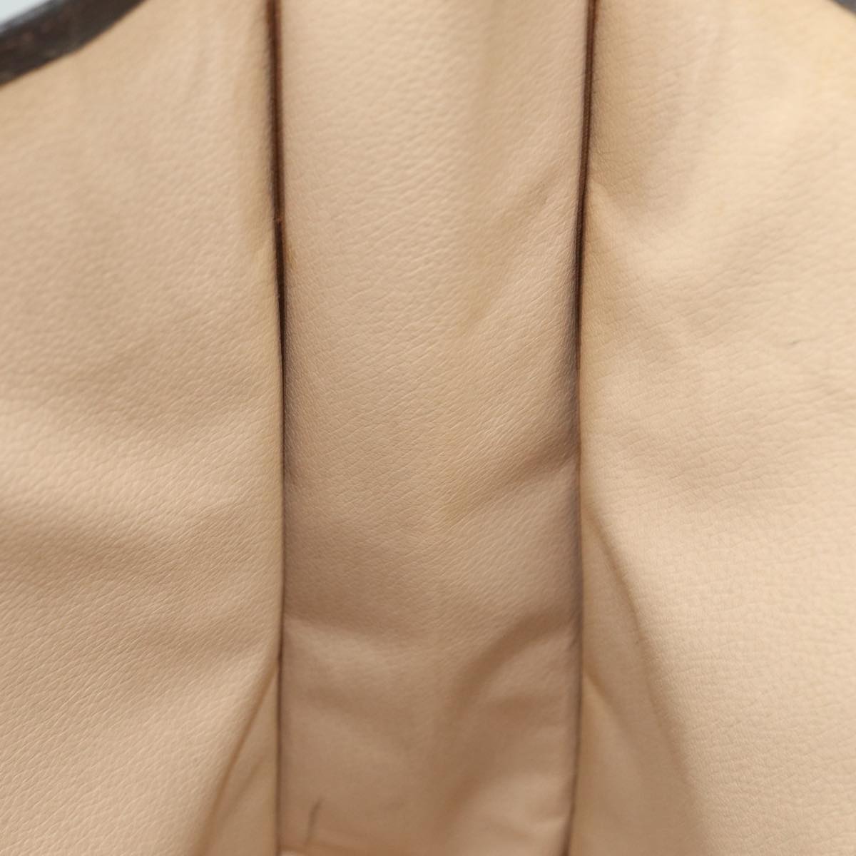 LOUIS VUITTON Monogram Sac Plat Hand Bag M51140 LV 78583
