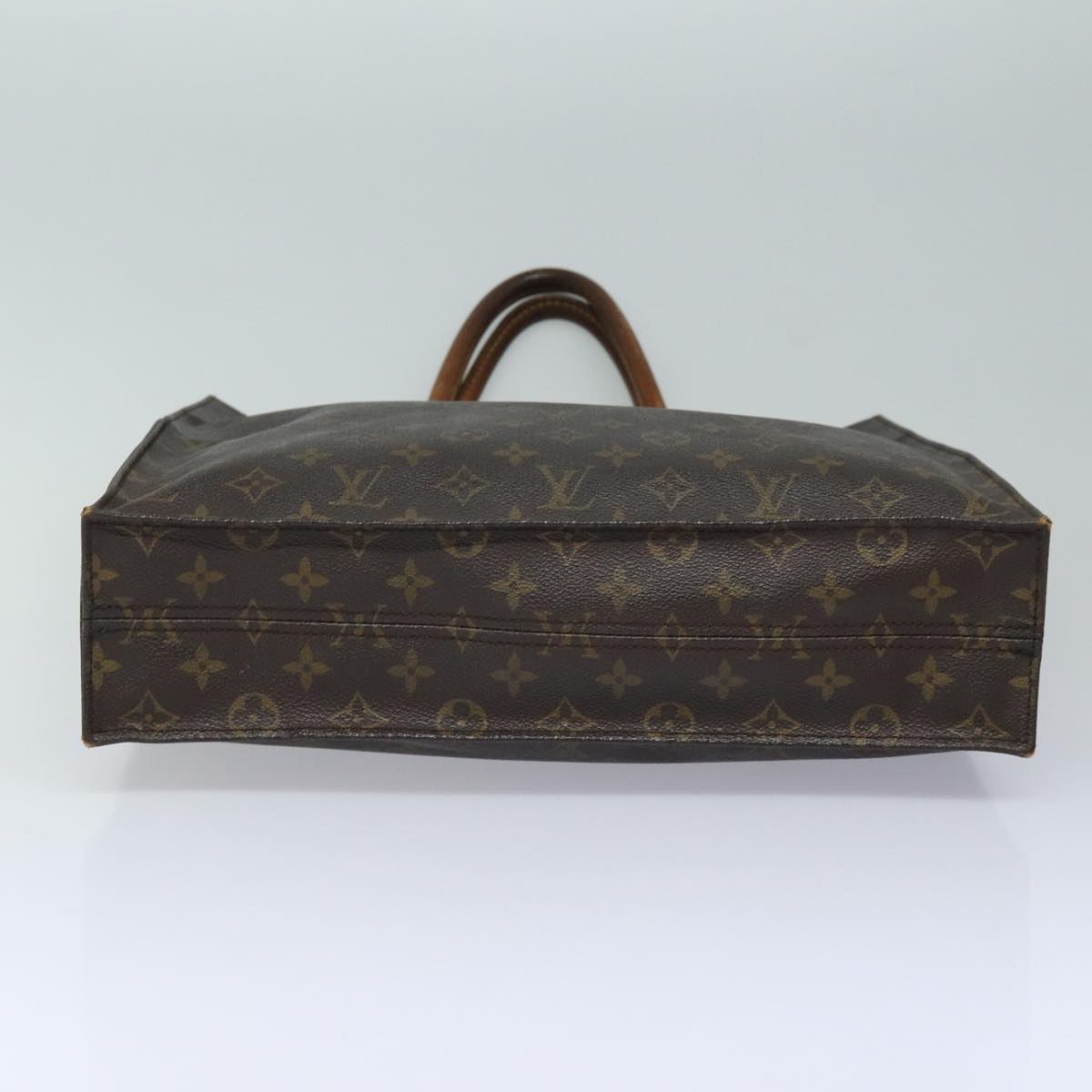 LOUIS VUITTON Monogram Sac Plat Hand Bag M51140 LV 78583