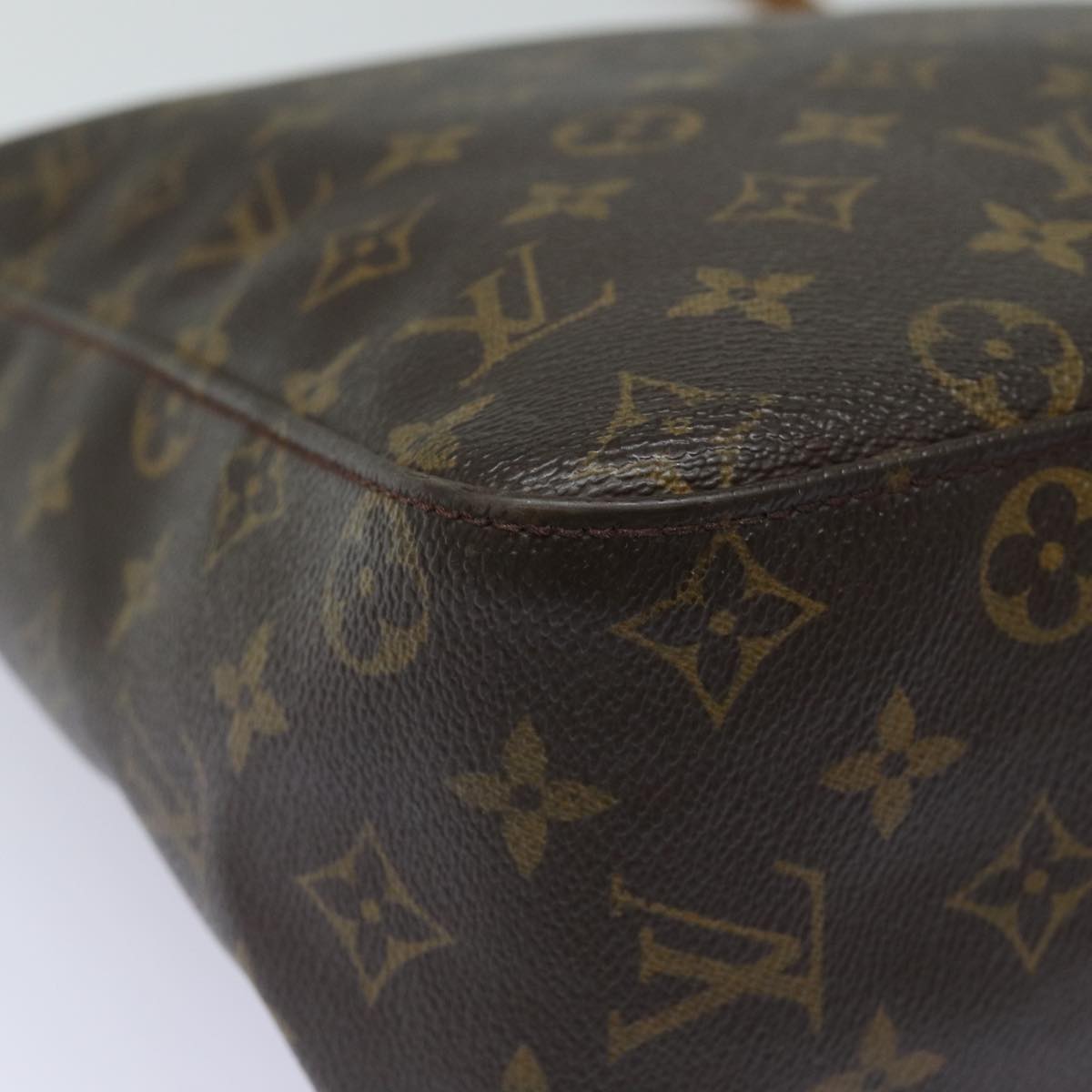 LOUIS VUITTON Monogram Looping GM Shoulder Bag M51145 LV 78585