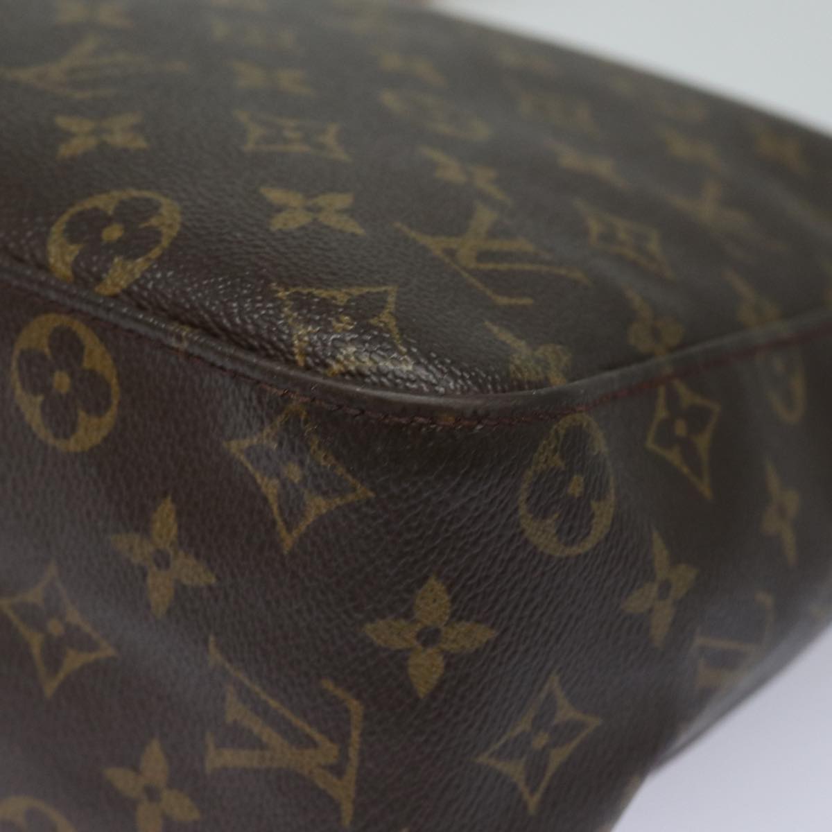 LOUIS VUITTON Monogram Looping GM Shoulder Bag M51145 LV 78585
