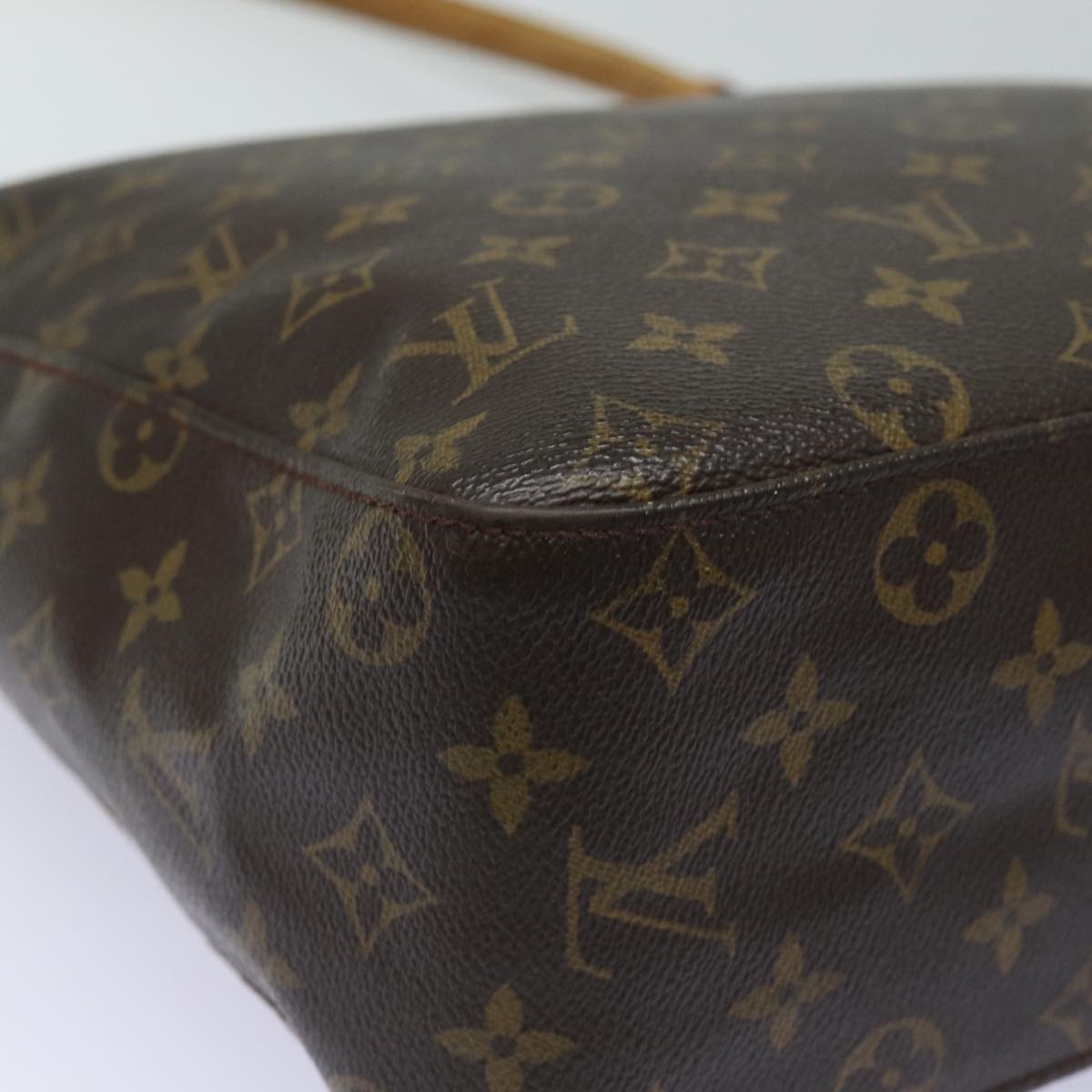 LOUIS VUITTON Monogram Looping GM Shoulder Bag M51145 LV 78585