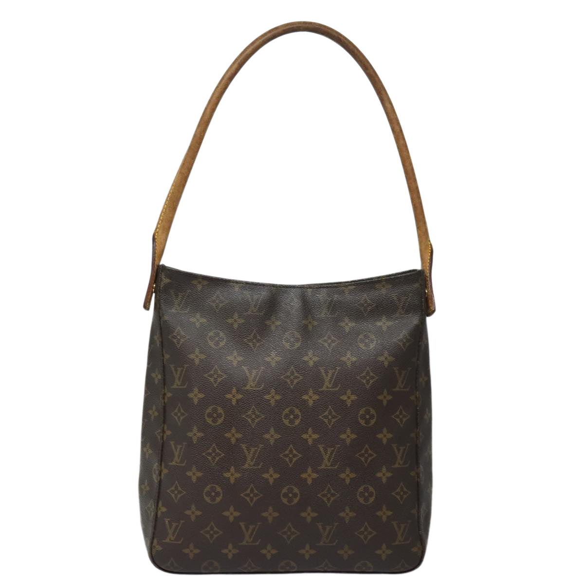 LOUIS VUITTON Monogram Looping GM Shoulder Bag M51145 LV 78585