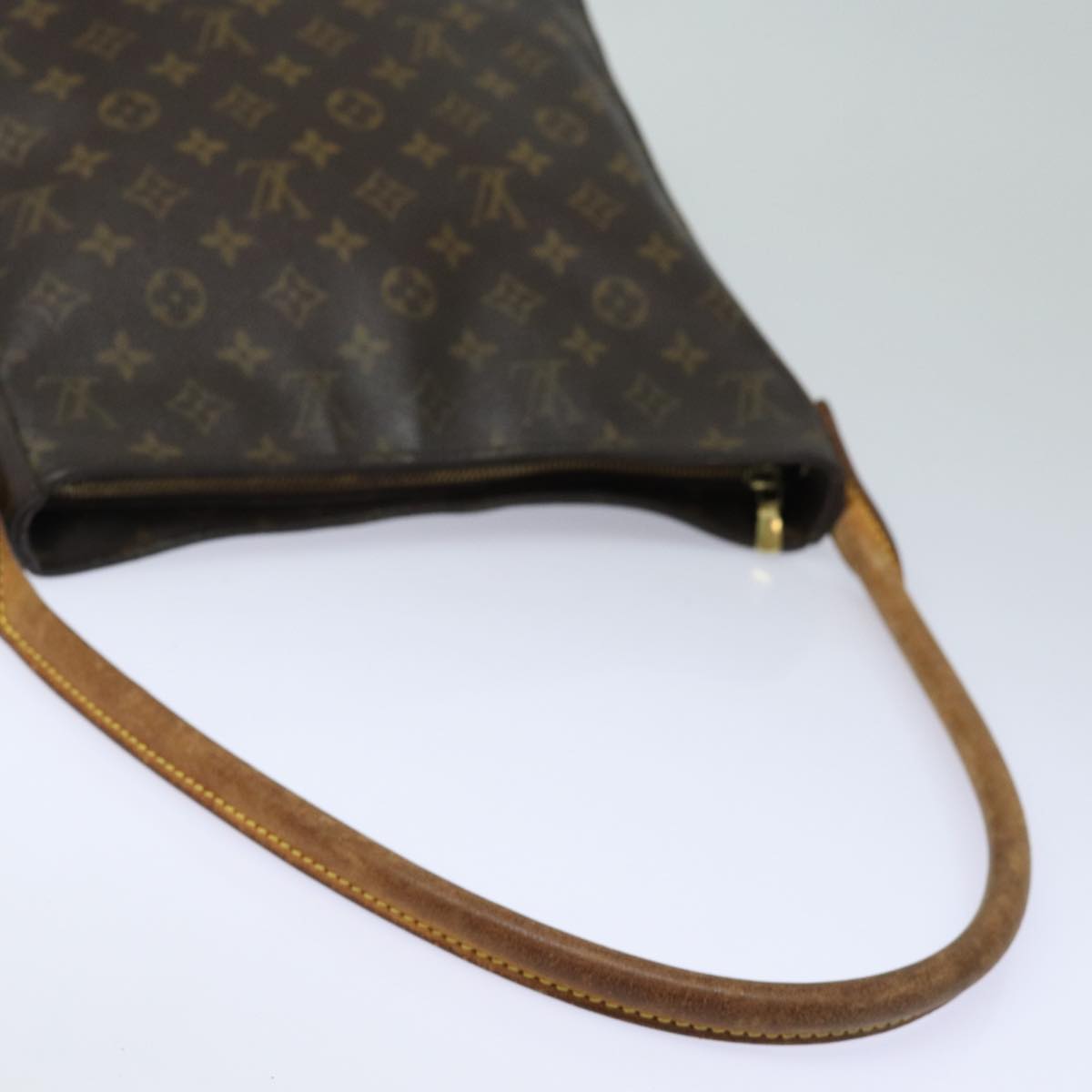 LOUIS VUITTON Monogram Looping GM Shoulder Bag M51145 LV 78585