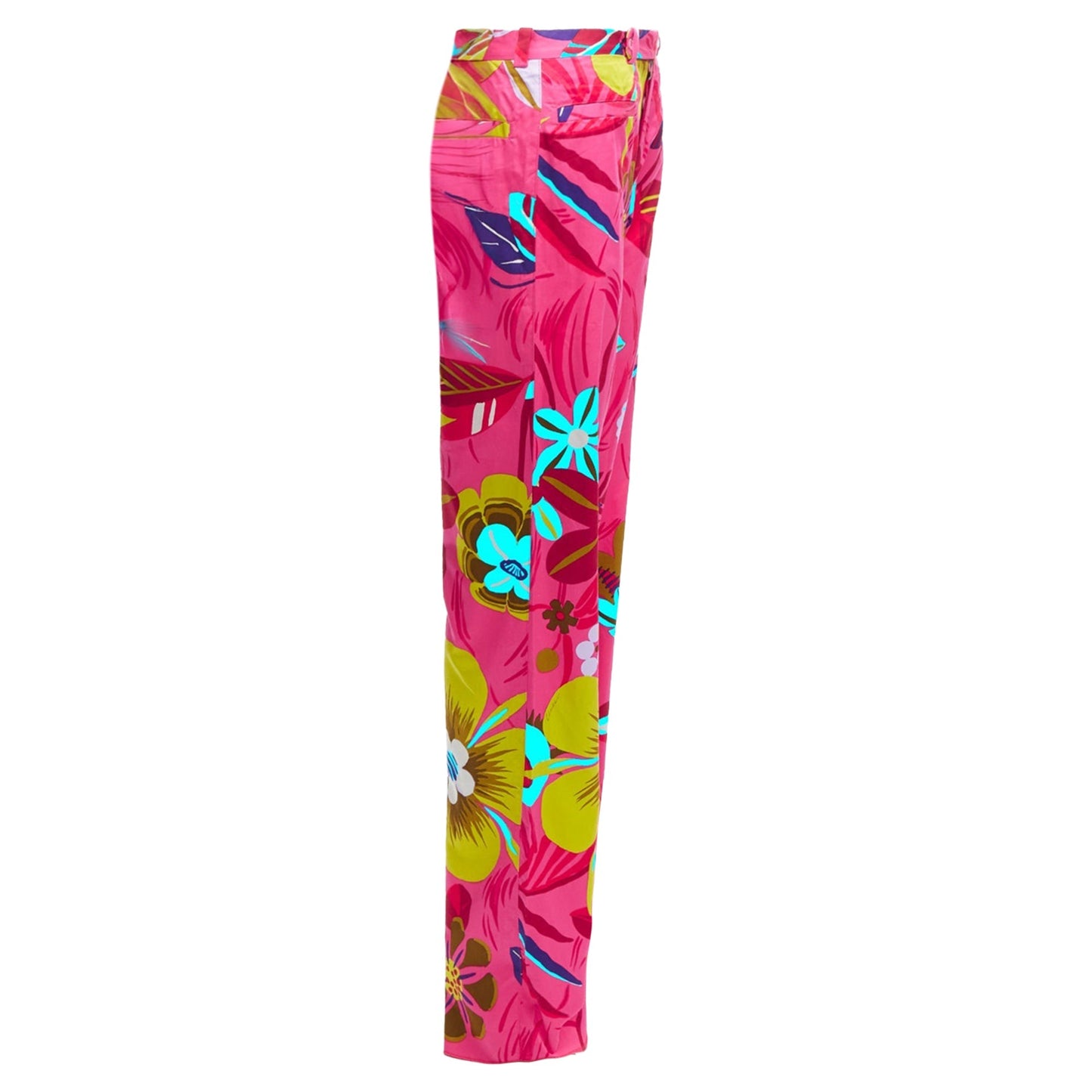 Gucci Tom Ford tropical floral straight pants