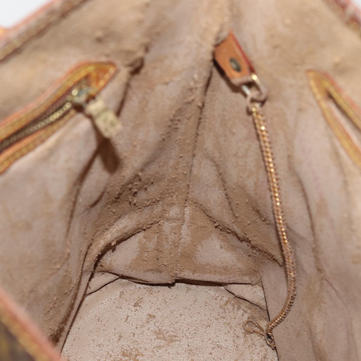 LOUIS VUITTON Monogram Bucket GM Shoulder Bag M42236 LV 78587