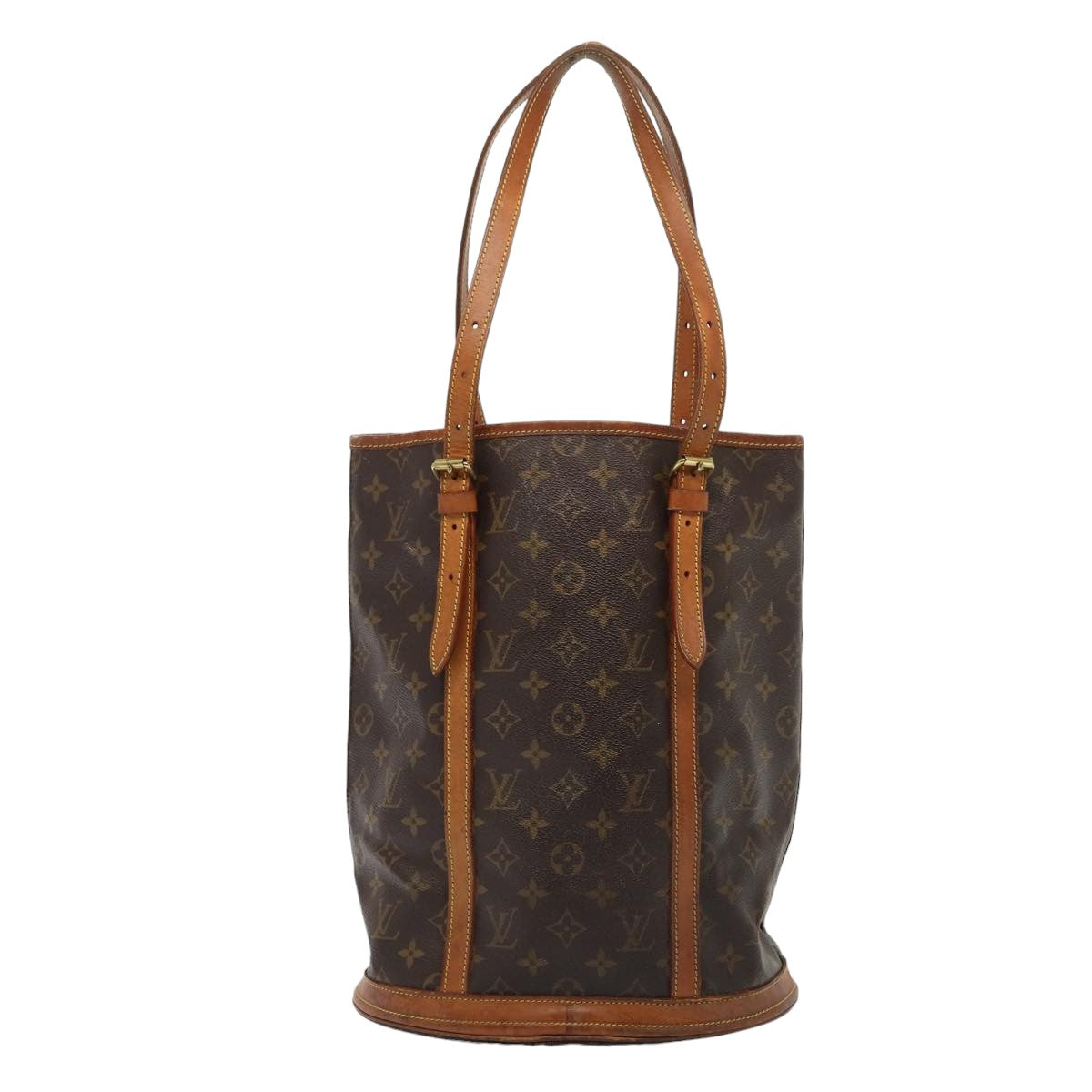 LOUIS VUITTON Monogram Bucket GM Shoulder Bag M42236 LV 78587