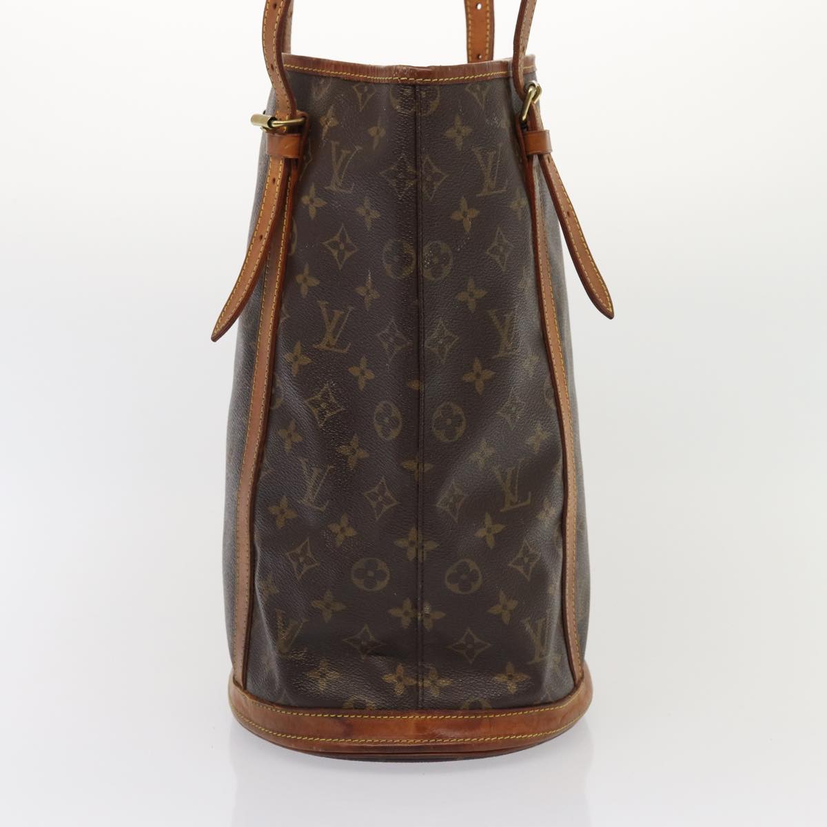 LOUIS VUITTON Monogram Bucket GM Shoulder Bag M42236 LV 78587