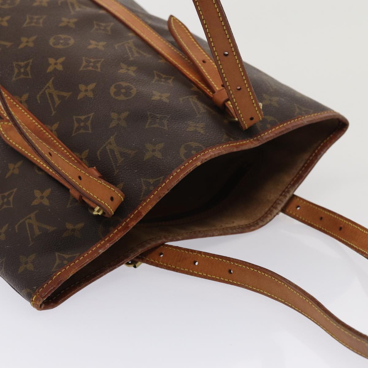 LOUIS VUITTON Monogram Bucket GM Shoulder Bag M42236 LV 78587
