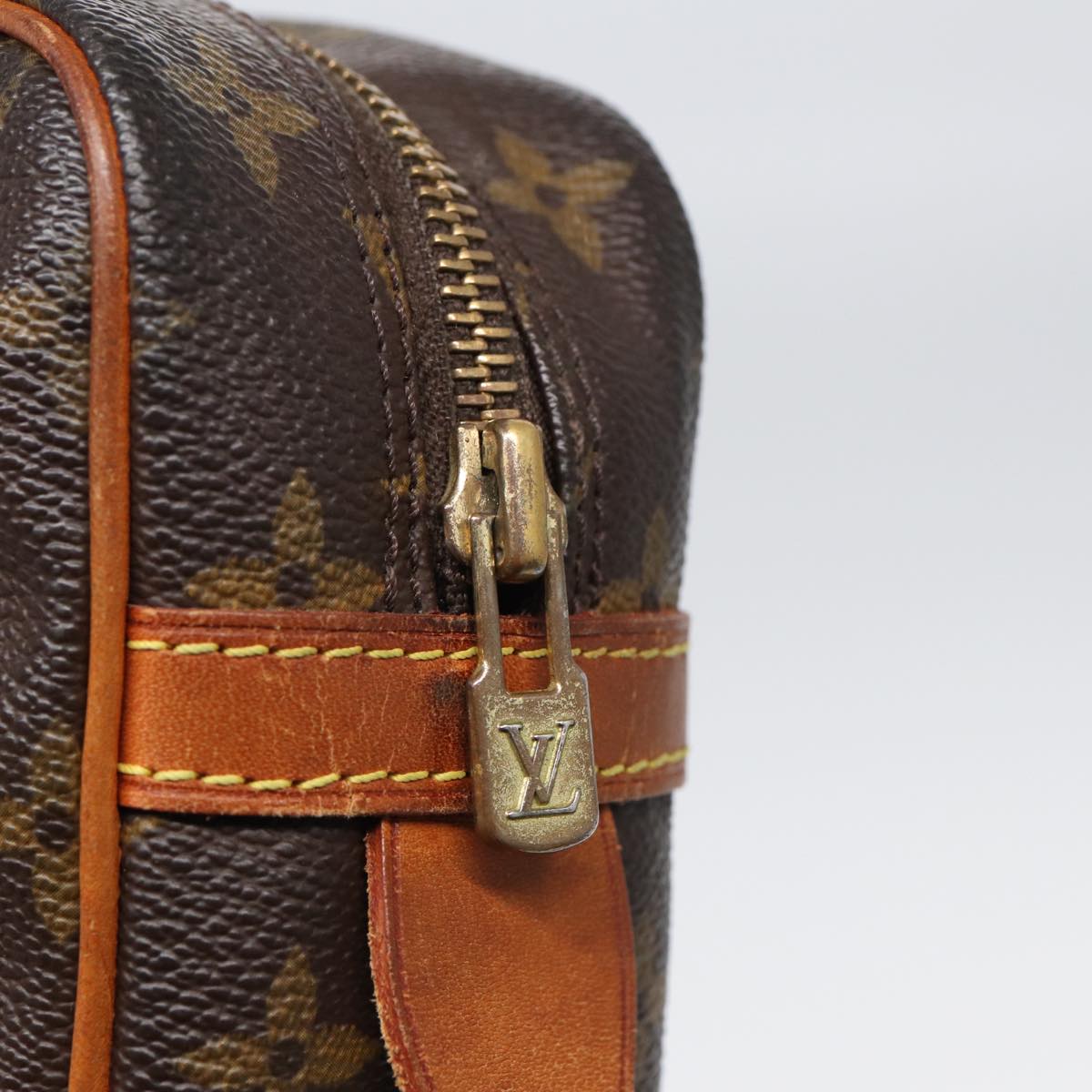 LOUIS VUITTON Monogram Compiegne 28 Clutch Bag M51845 LV 78592