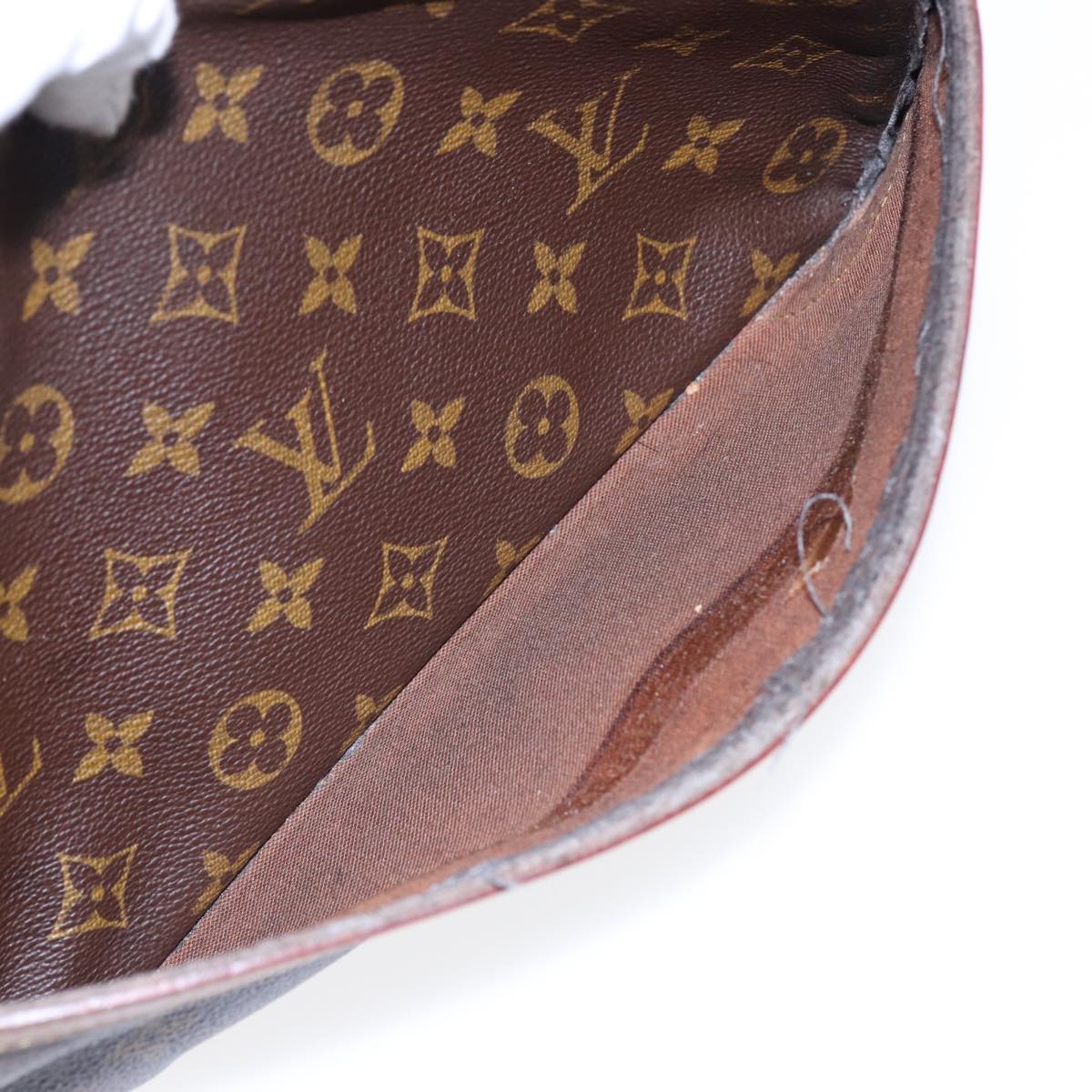 LOUIS VUITTON Monogram Compiegne 28 Clutch Bag M51845 LV 78592
