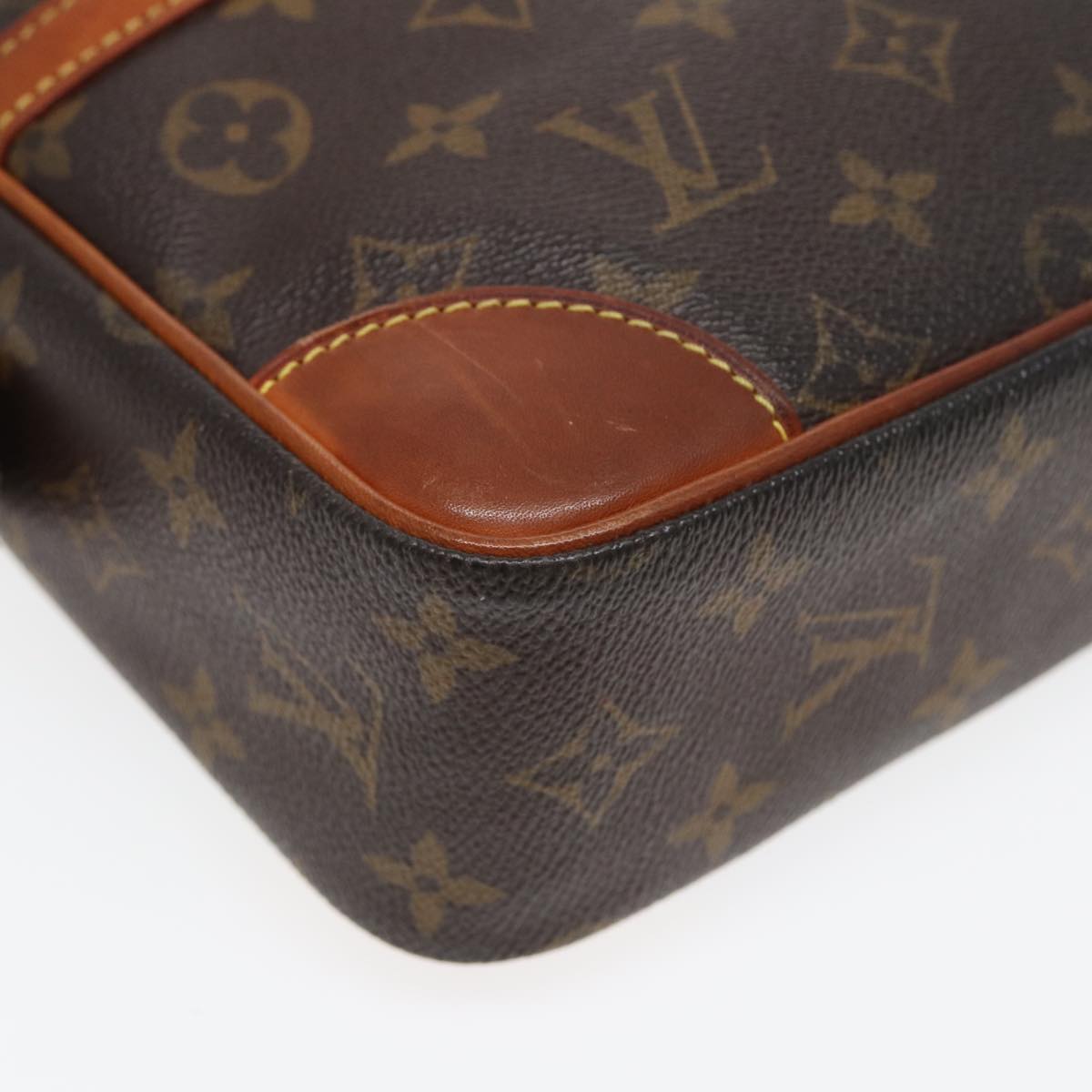 LOUIS VUITTON Monogram Compiegne 28 Clutch Bag M51845 LV 78592