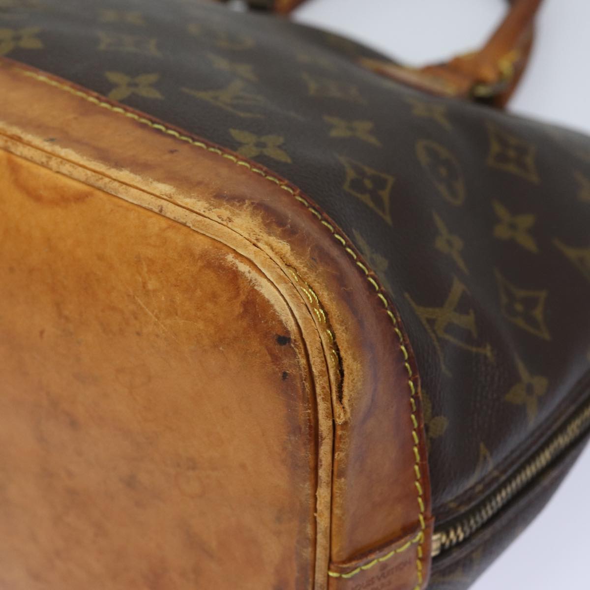 LOUIS VUITTON Monogram Alma Hand Bag M51130 LV 78598