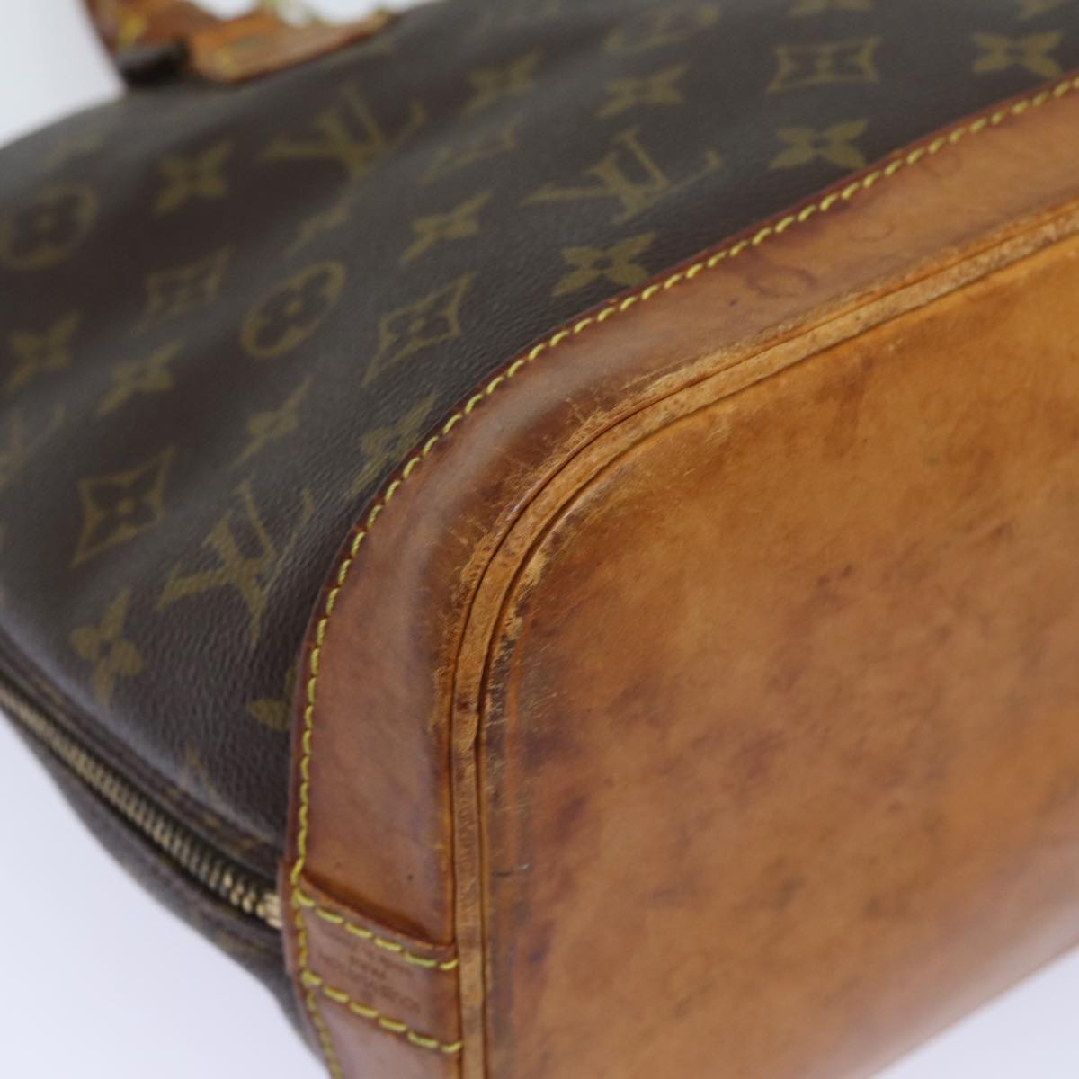 LOUIS VUITTON Monogram Alma Hand Bag M51130 LV 78598