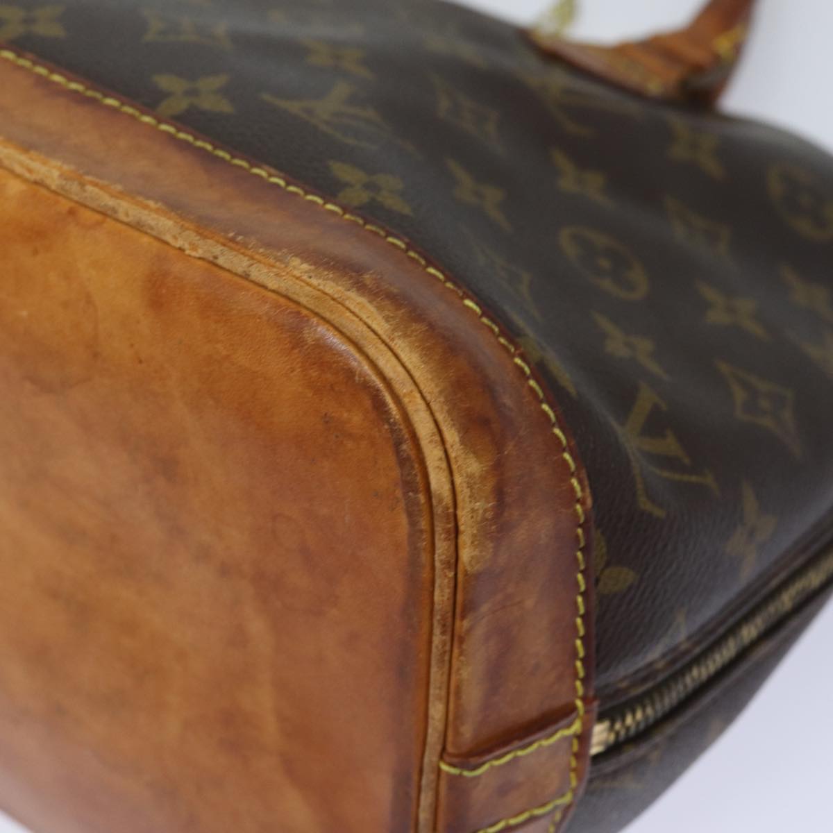 LOUIS VUITTON Monogram Alma Hand Bag M51130 LV 78598